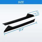 2PCS For 2011-2019 Ford Explorer Windshield Outer Pillar Molding Trim Left Right