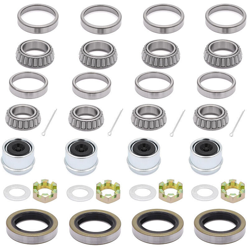 3500LB 1-1/16'' to 1-3/8" Boat Trailer Wheel Axle Bearing Seal Kit L68149 L44649