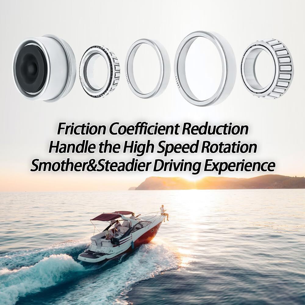 3500LB 1-1/16'' to 1-3/8" Boat Trailer Wheel Axle Bearing Seal Kit L68149 L44649