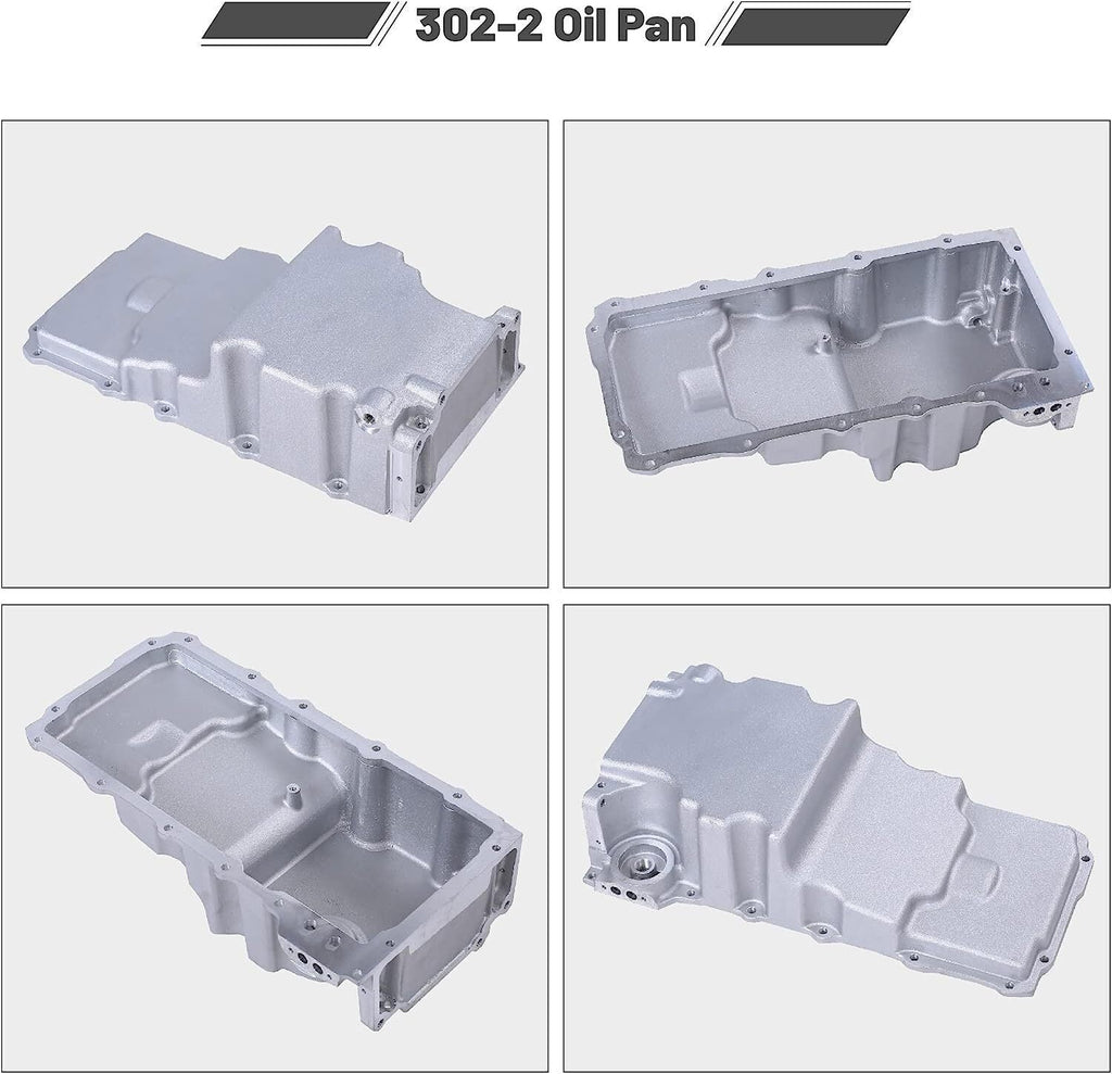 Swap Oil Pan Retrofit Kit Low Profile for LS1 LS2 LS3 4.8L 5.3L 6.0L 6.2L Rear
