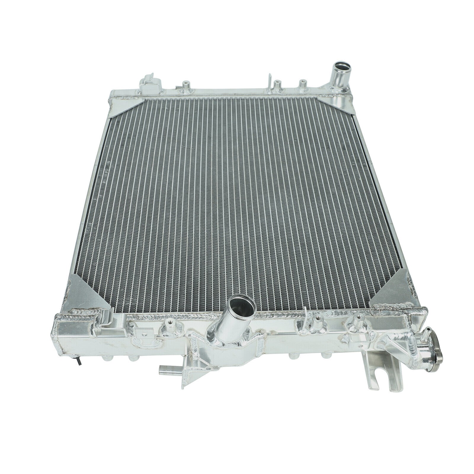 For 2007-2018 Jeep Wrangler JK 3.6L 3.8L V6 Engine Aluminum 3 Row Radiator
