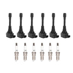 6X Ignition Coil & 6X Spark Plug for 2009-2019 Nissan Maxima V6 3.5L UF550 C1670