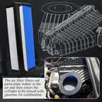 03-42776-010 Engine Air Filter Fit for Freightliner Cascadia 2018 2019 2020-2022
