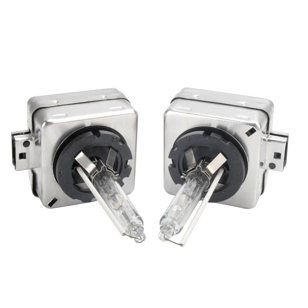 2 X For D1C D1S D1R 6000K White HID Xenon Headlight Light Bulbs Replacement