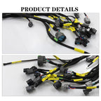 Tucked Engine Wire Harness For 1992-2000 Honda Civic Integra OBD2 D & B-series
