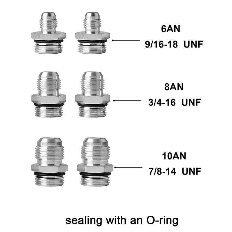 High Flow Inline Fuel Filter 30 Micron Cleanable with AN6 AN8 AN10 Adapter