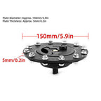 Universal Car Fuel Cell Gas Tank Filler Cap＋Filler Plate＋Fittings With 12 Bolt