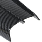 1Pair Motorcycle Side Winglets Air Deflector Wing Kit Spoiler Gloss Carbon Fiber