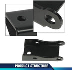Drop Shock Extenders Lowering Kit for 73-87 Chevy GMC C10 C15 C1500 Black