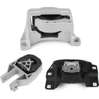 3pcs Engine Motor & Transmission Mount Set for 2013-2016 Ford Escape 2.0L 2.5L