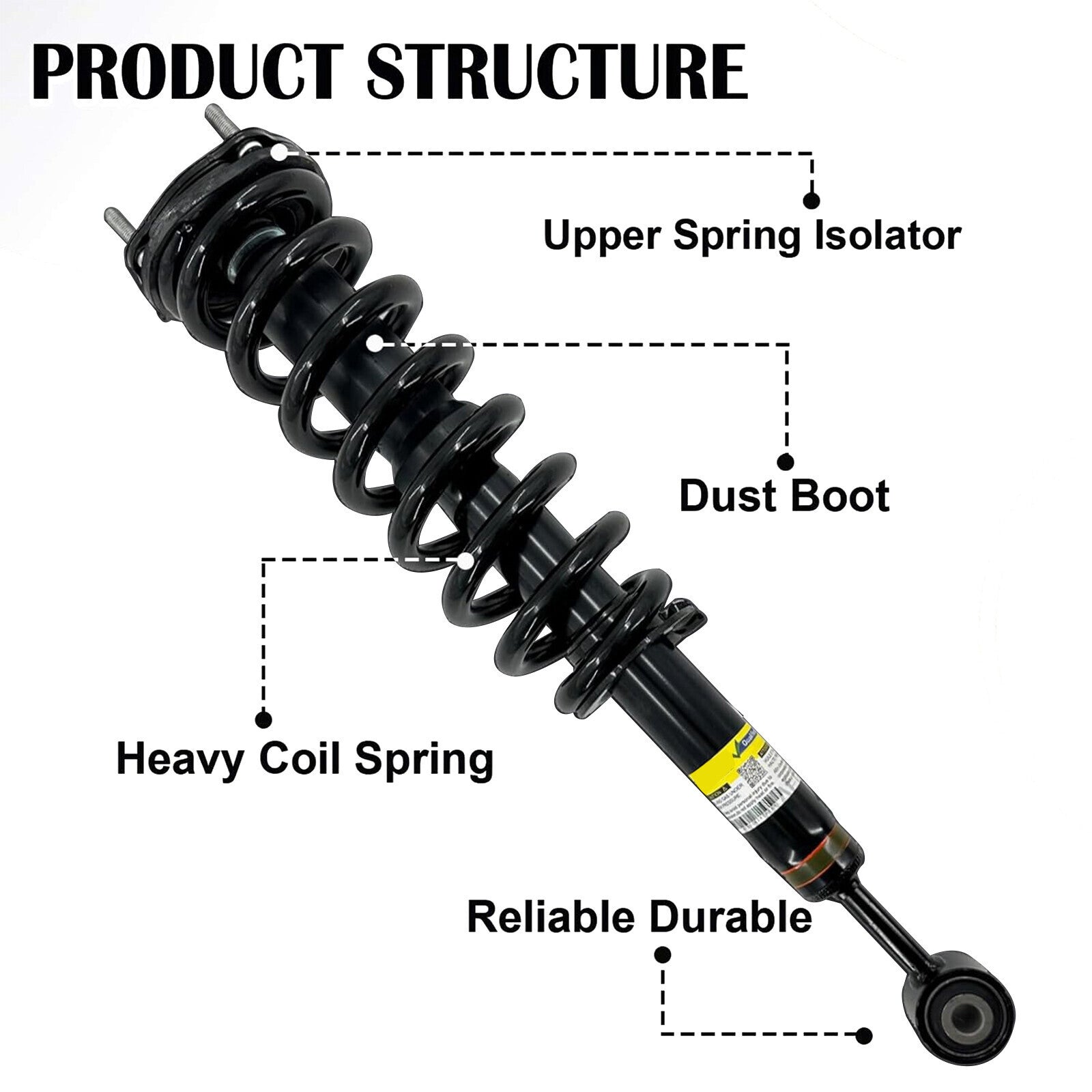 Front Rear Shock Absorber Strut Assys For Lexus GX470 Toyota Land Cruiser 03-09