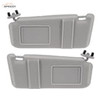 Fit For Toyota Camry 2007-2011 Gray Car Sun Visor Left & Right Side Sunroof Grey