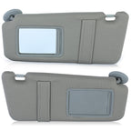 Fit For Toyota Camry 2007-2011 Gray Car Sun Visor Left & Right Side Sunroof Grey