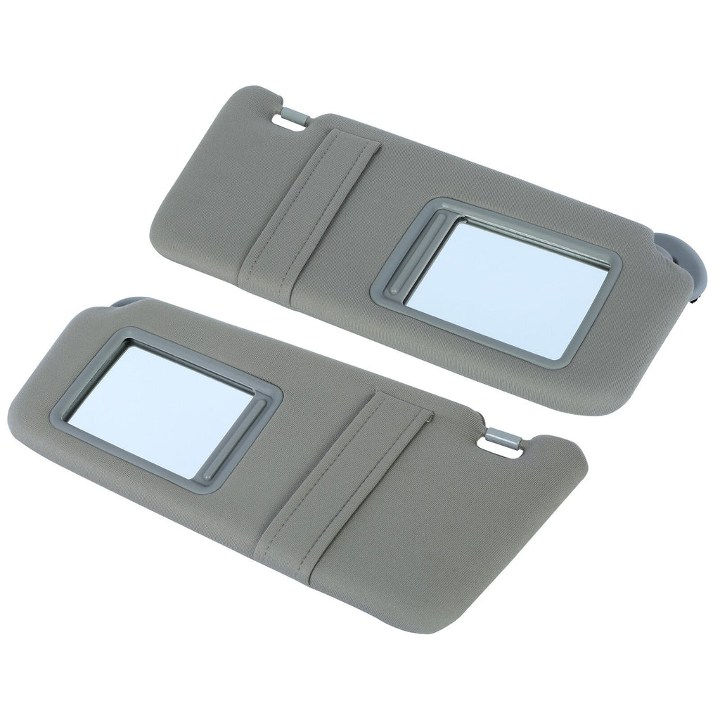 Fit For Toyota Camry 2007-2011 Gray Car Sun Visor Left & Right Side Sunroof Grey