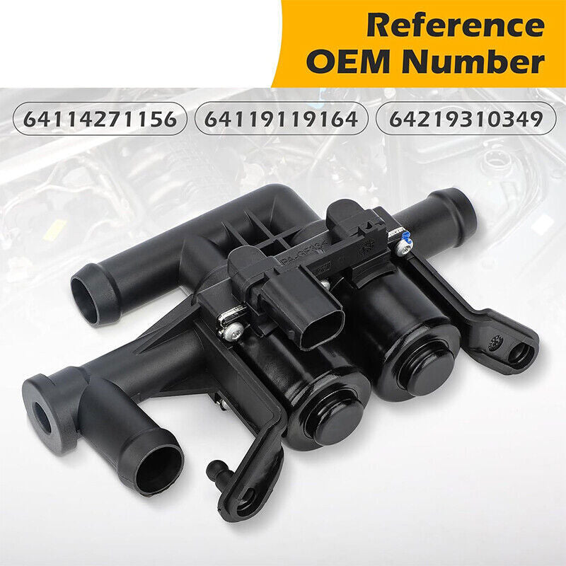 Heater Control Valve for 2011-2016 BMW F01 F02 F10 F11 F12 520i 523i 528i
