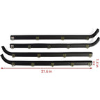 FIT FOR 1987-1997 FORD F150 F250 F350 DOOR WINDOW SEAL BELT WEATHERSTRIP 4 PCS