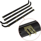 FIT FOR 1987-1997 FORD F150 F250 F350 DOOR WINDOW SEAL BELT WEATHERSTRIP 4 PCS