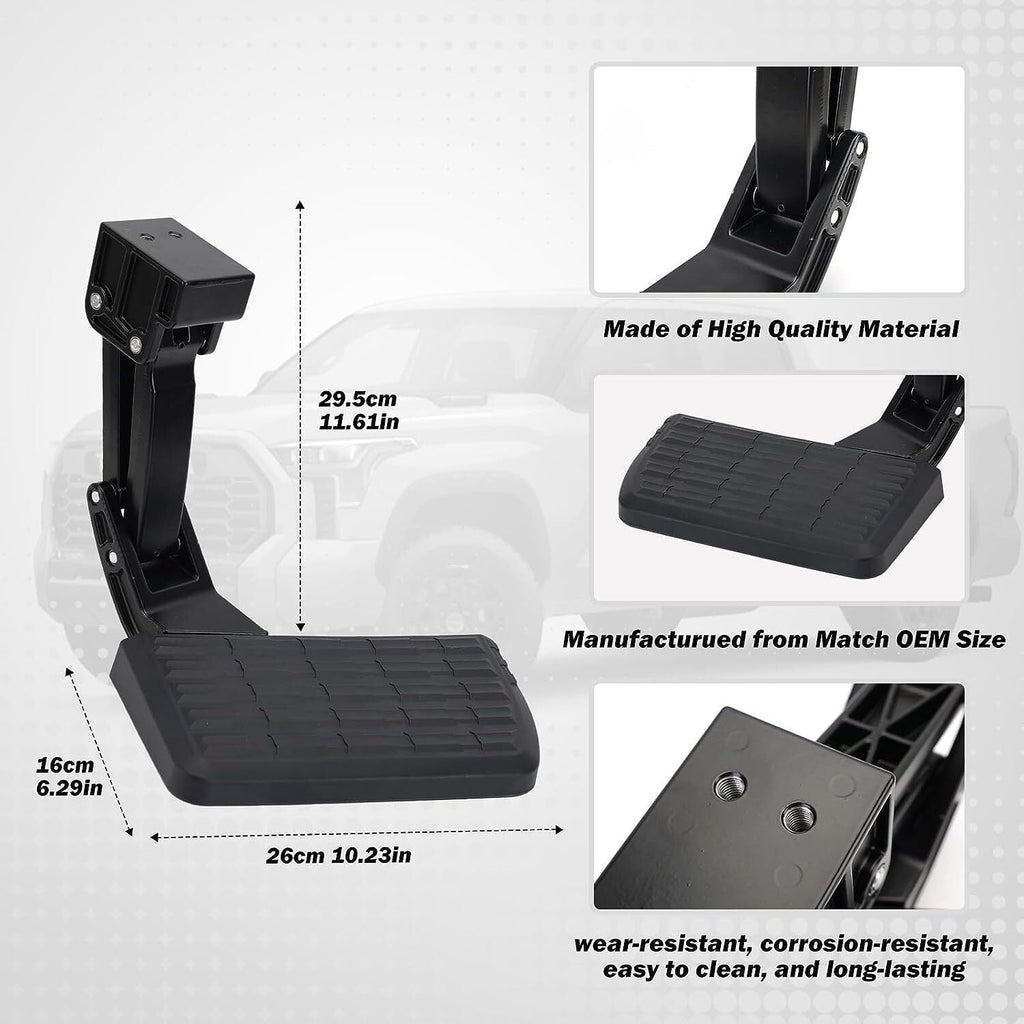 PT392-34231 Bed Step Assembly Kit For Toyota Tundra 22-23 3.4L PTS30-34000 Black