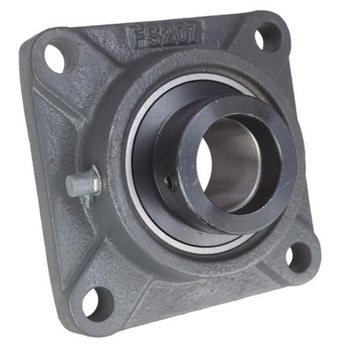1-3/8" Four Bolt Flange Bearing W/ Lock Collar HCFS207-22, VF4E-222, RCJ-1-3/8