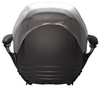 Gray High Back Lawn Mower Seat Armrests Bobcat Dixie Snapper Toro Exmark Bad Boy