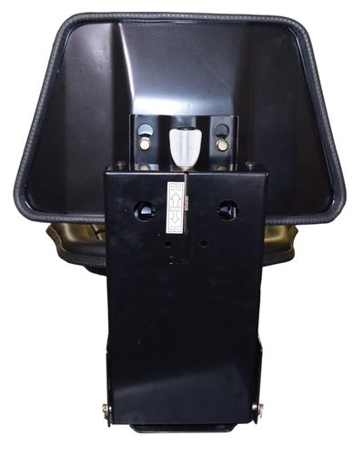Universal Replacement John Deere Tractor Seat with Slides and Suspension Yellow