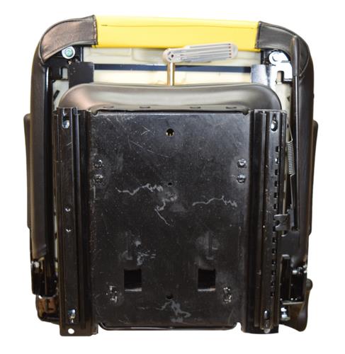 Yellow Zero Turn Lawn Mower Suspension Seat John Deere Cub Cadet Hustler