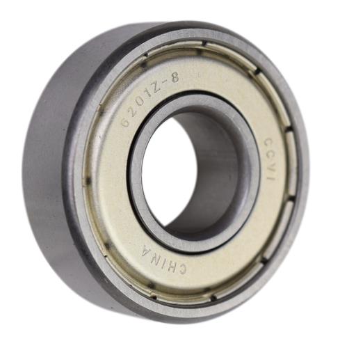 (4 Each) 6201-ZZ-1/2, 6201-2Z8, 201SS8 Shielded Radial Ball Bearing 0.5"X32X10