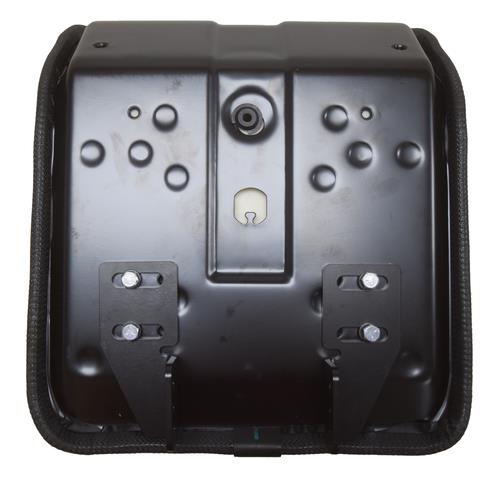 High Back Compact Tractor Seat Black for Mitsubishi, Rhino, Satoh White & Yanmar
