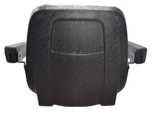 High Back Lawn Mower Seat w/ Armrests Black Gravely, Husqvarna, Hustler