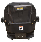 Zero Turn Turf Lawn Mower Seat w/ Armrests & Suspension John Deere Hustler Ect.