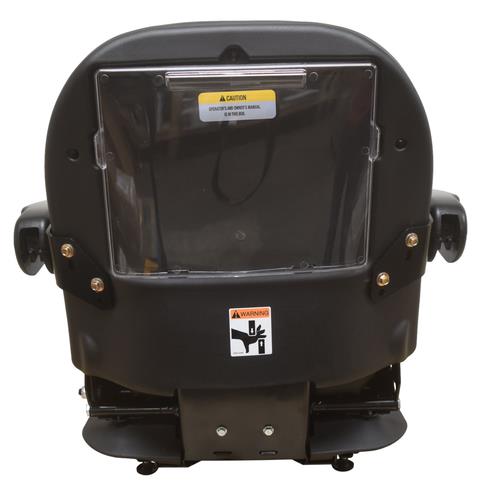Zero Turn Turf Lawn Mower Seat w/ Armrests & Suspension John Deere Hustler Ect.