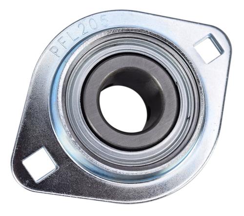 7/8" Pressed Steel Two Bolt Flange Bearing SBSFL205-14, SBPFL205-14