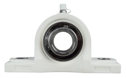 1" Stainless Steel Plastic Pillow Block Bearing MUCPPL205-16, BP-16, YAS-1-PT