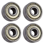(4 Each) R4A-ZZ Shielded Radial Ball Bearing 1/4 ID X 3/4 OD X 9/32 Wide SpinCo