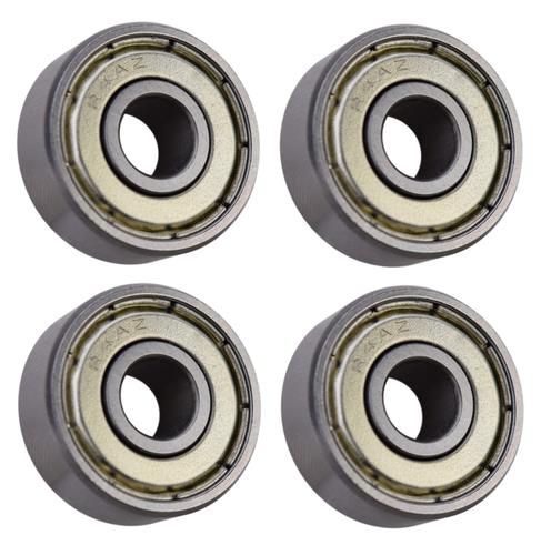 (4 Each) R4A-ZZ Shielded Radial Ball Bearing 1/4 ID X 3/4 OD X 9/32 Wide SpinCo