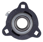 1" Three Bolt Flange Bearing W/ Lock Collar SATRD205-16G, VF3E-116, FHF3X205-16G