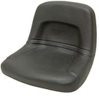 High Back Lawn Mower Garden Tractor Seat Black