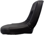 High Back Lawn Mower Garden Tractor Seat Black
