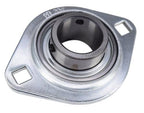 1-3/16" Pressed Steel 2 Bolt Flange Bearing SBSFL206-19, SBPFL206-19