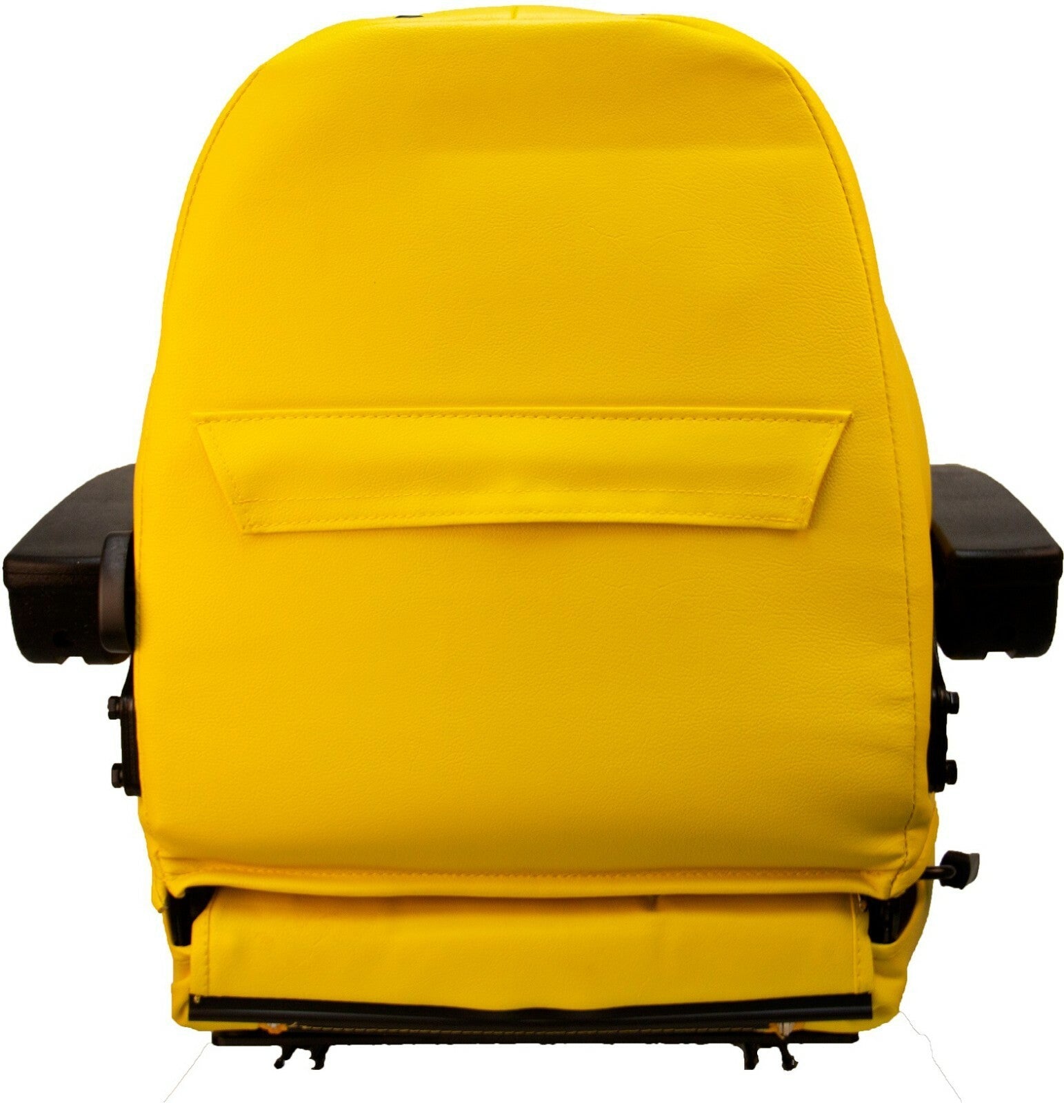 Zero Turn Turf Lawn Mower Seat Yellow w/ Armrests John Deere