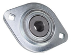 1/2" Pressed Steel Two Bolt Flange Bearing SBSFL201-08, SBPFL201-08, SBPFL201-8
