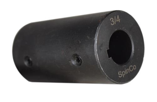 3/4" Solid Shaft Coupler w/ Keyway and Set Screws
