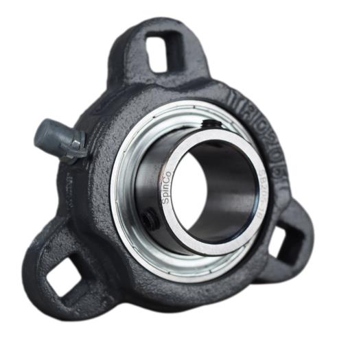 1" Three Bolt Flange Bearing SBTRD205-16G, FHSF3X205-16G, VF3S-116 SpinCo