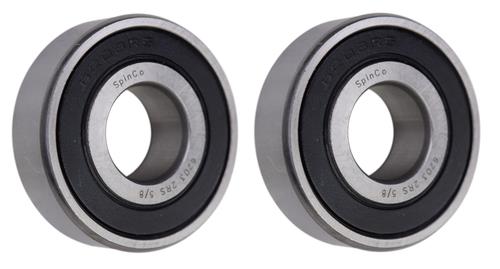 (2 Each) 6203-2RS-5/8 6203LLU10 203PP10 Sealed Radial Ball Bearing 0.625"X40X12