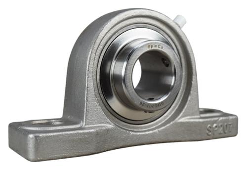 1-1/4" Stainless Steel Pillow Block Bearing SSUCP207-20, SUCSP207-20, SPS-20