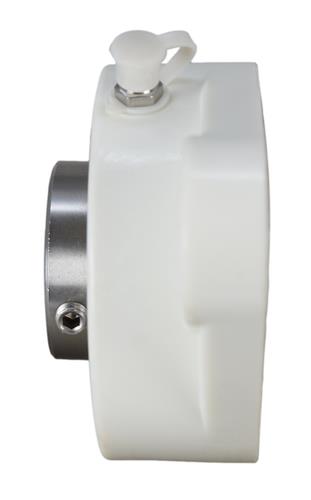 1-1/4" Stainless Steel Plastic Two Bolt Flange Bearing MUNCFL206-20, YCJT-1-1/4S