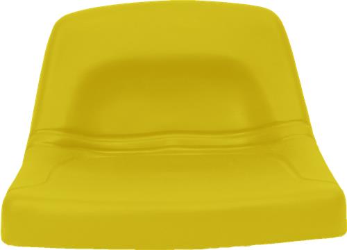 Low Back John Deere Lawn Mower Garden Tractor Seat Yellow