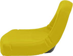Low Back John Deere Lawn Mower Garden Tractor Seat Yellow