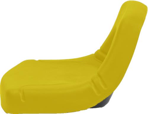 Low Back John Deere Lawn Mower Garden Tractor Seat Yellow