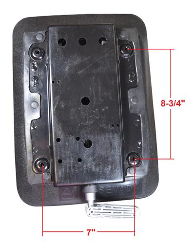 Tractor and Zero Turn Mower Seat Suspension System Adjustable Height